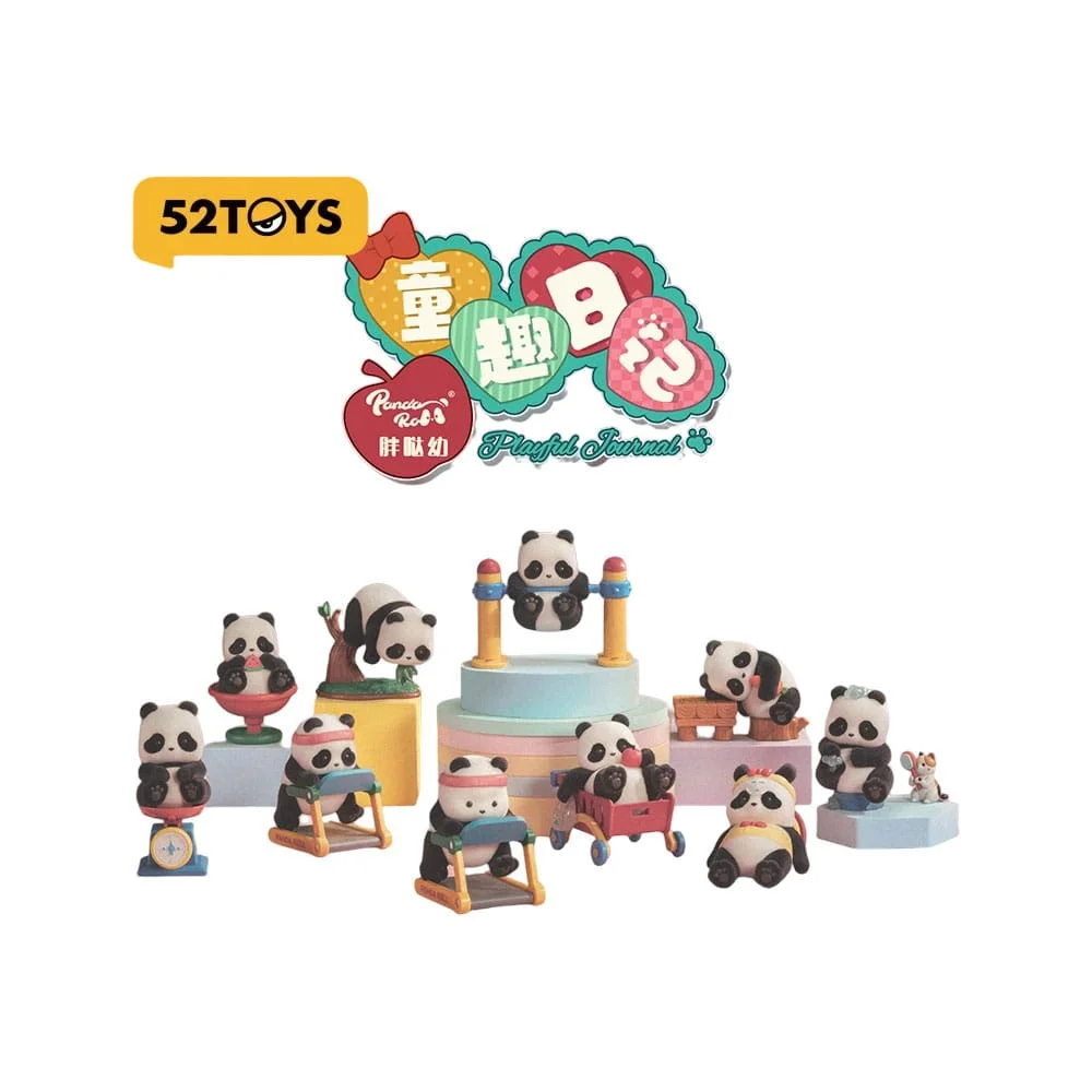 Panda Roll Blind Box Figures Playful Journal 7 cm - 1 Unidade